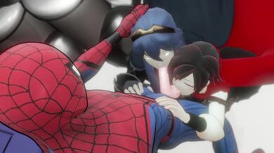 Ruby Rose and Spider-man's Naughty Threesome Adventure