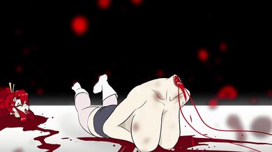 Erotic Violence: Guro Lagann [chalk]