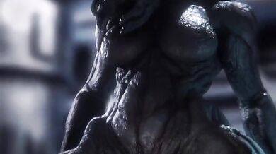 Master Chief Petty Officer John-117 × Sangheili Sex Animation