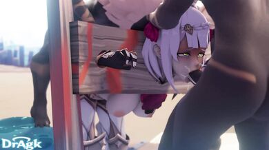 Noelle Gets Her Ass Pounded By a Rough and Ready Lawyer in the Courtroom [Dragk]