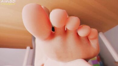 Mercy's Tired Feet and Filthy Fetish - Allfy3D