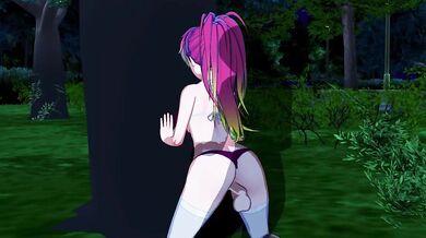 Pussy-Eating Priestess Pummels Possessed Penis in Blue Exorcist XXX Parody!