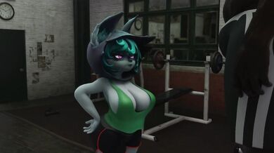 Vex in Gym: the Naughty Teenage Cheerleader's Secret Locker Room Masturbation Session