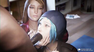 BJ and FJ in a Juicy Threesome