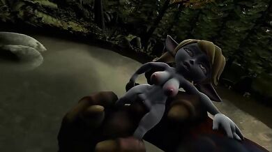 Gnar Revels in Fucking Poppy from Jayhog1992