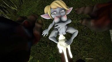 Gnar Revels in Fucking Poppy from Jayhog1992