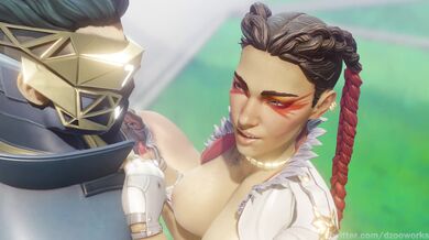 Busty Loba Rides the Octrain to Fucktown[Dzooworks].