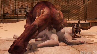 Cumming Inside the Tentacles of a Succubus