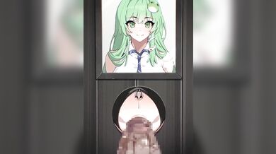 Buckethead Fucks Touhou's Sanae Kochiya in an Erotic Fantasy Porn