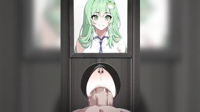 Buckethead Fucks Touhou's Sanae Kochiya in an Erotic Fantasy Porn