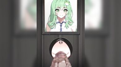 Buckethead Fucks Touhou's Sanae Kochiya in an Erotic Fantasy Porn