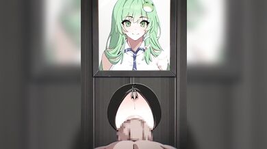 Buckethead Fucks Touhou's Sanae Kochiya in an Erotic Fantasy Porn