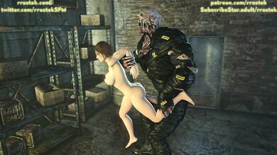 Jill Valentine & Nemesis: A Rrostek Romp