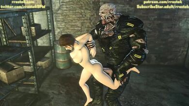 Jill Valentine & Nemesis: A Rrostek Romp