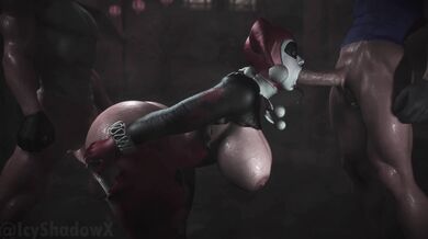 Harley Quinn's Cum-filled Mouth Party [Ultra HD]