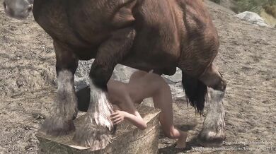 - Anal Horseplay with a Rough Stallion