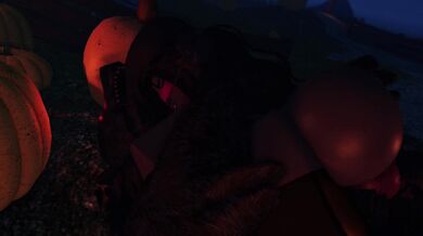 Werewolf (Roblox) ravages tight ebony cunnie