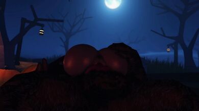 Werewolf (Roblox) ravages tight ebony cunnie