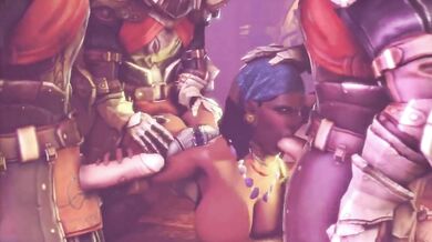 Isabela's Rough Sex Orgy in Dragon Age - Jujala