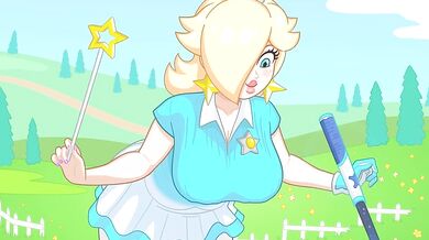 - Jiggly Boobs Galore: Golfer Rosalina's Titty Twisters!
