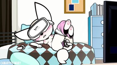 - Pussy-Eating Otter Squirts on Canary's Face