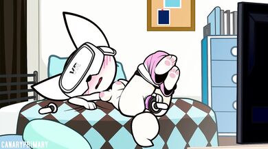 - Pussy-Eating Otter Squirts on Canary's Face