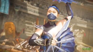 Busty Kitana's Hot Bet with Johnny Cage Ends in Steamy Sex!