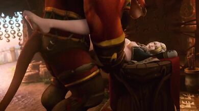 Tauren's Wet Dream Come True: A Night with Jaina