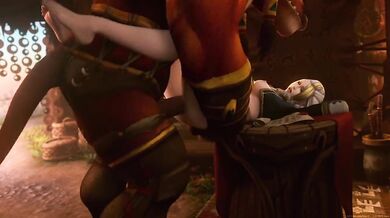 Tauren's Wet Dream Come True: A Night with Jaina
