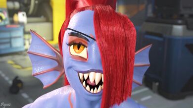 Busting Hentai Hardcore with Undyne (Undertale)