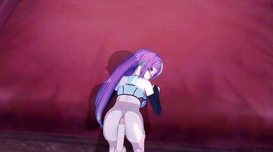 Jibril's Naughty Lessons: A Sexually Enlightening Hentai Experience