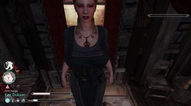 Dragonborn's Journey to Worship Dibella with Haelga's Help