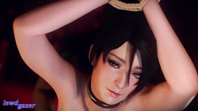 Bound babe Momiji takes a thick load