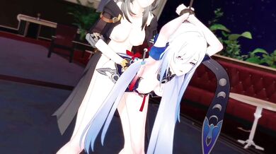 Jingliu and Stelle's Hot Fuckfest