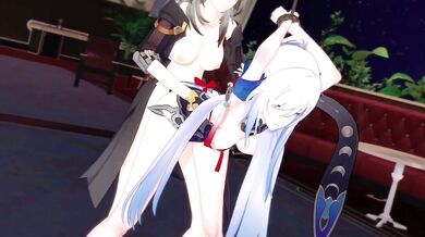 Jingliu and Stelle's Hot Fuckfest