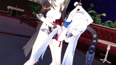 Jingliu and Stelle's Hot Fuckfest