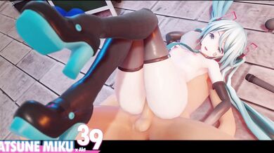 Grope Miku's Wet Pussy as She Rides [Akt] in this Hentai Anime Fuckfest!