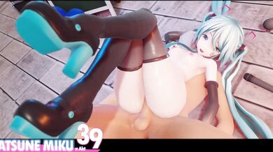 Grope Miku's Wet Pussy as She Rides [Akt] in this Hentai Anime Fuckfest!