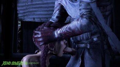 Ghostface's Anal Invasion of Meg Thomas in the Basement of Horror!