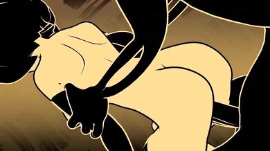 Bendy the Demon Pounds Alice from Behind