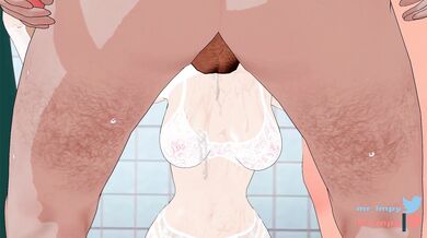 Chainsaw Man's Makima BJ Bash in the Bathroom with MrImpy