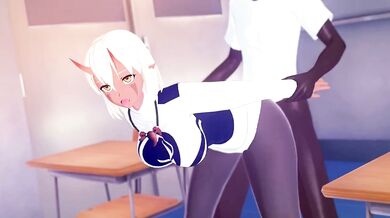 Big Black Cocks in School