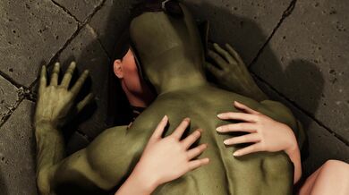 [4K] Orc Tribe's Forced Insemination