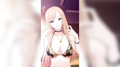 Kitagawa Marine's TikTok Cumshot Compilation