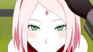- Sakura Gets Her Cock Sucked Off