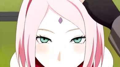 - Sakura Gets Her Cock Sucked Off