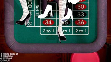 Botan and Lamy's Futa x Female Casino Romp
