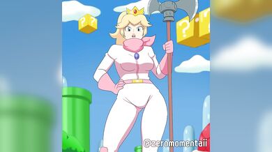 Peach & Mario's Hot Workout Sex Session
