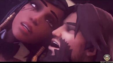 Daddy's Naughty Girl: Pharah's Bedroom Bondage Adventures with NightWanderer