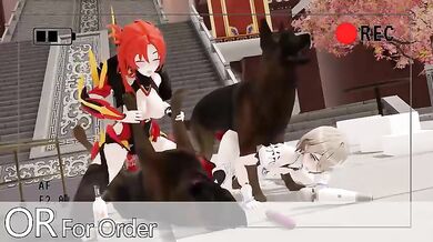 Himeko's Beastly Encounter with Rita in 'AKT Old'